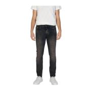 Hugo Boss Slim Bomulls Jeans med Elastan Blue, Herr