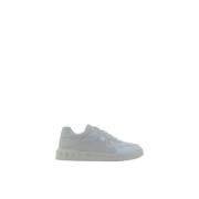 Valentino Garavani Studded Lace-Up Sneakers med dekorerad häl White, H...