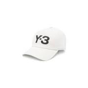 Y-3 Stilig Keps för en Trendig Look White, Dam