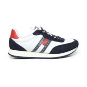 Tommy Hilfiger Mockasneakers med kontrasterande textur Multicolor, Her...