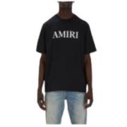 Amiri Svarta T-shirts och Polos Black, Herr