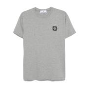 Stone Island Grå T-shirts och Polos Gray, Herr