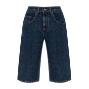 Givenchy Denim Bermudashorts Blue, Dam