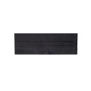 Kiton Svart Silke Cummerbund Tillbehör Black, Unisex