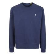 Ralph Lauren Washed Cotton Sweatshirt Blue, Herr