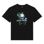 Brain Dead Kortärmad rund hals T-shirt Black, Herr