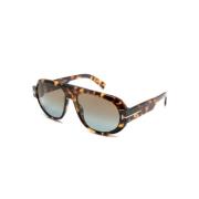 Tom Ford Ft1102 52F Sunglasses Brown, Unisex