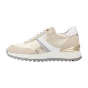 Geox Stiliga Avslappnade Sneakers för Kvinnor Beige, Dam