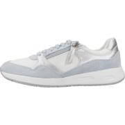 Geox Stiliga Casual Sneakers för Kvinnor Blue, Dam