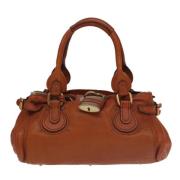 Chloé Pre-owned Pre-owned Laeder handvskor Brown, Dam