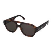 Fendi Stiliga solglasögon Maison Fe40130F Brown, Unisex