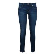 Pepe Jeans Bomullsblandning Slim Fit Denim Jeans Blue, Dam