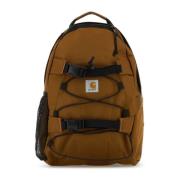 Carhartt Wip Canvas Kickflip Ryggsäck Brown, Herr