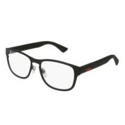 Gucci Stiliga Glasögonbåge Gg0175O Black, Unisex