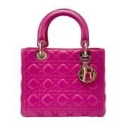 Dior Vintage Pre-owned Laeder handvskor Pink, Dam