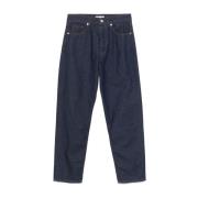 Maison Kitsuné Blå Jeans för Män Black, Herr