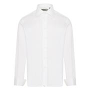 Corneliani Bomullsskjorta Rynkfri Italien Designkod White, Herr