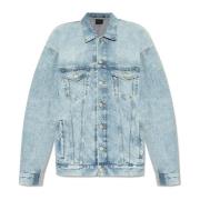 Balenciaga Jacka med kombinerade material Blue, Herr