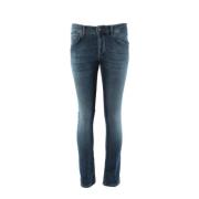 Dondup Blå Herr Jeans Slim Fit Blue, Herr