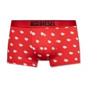 Diesel Tryckta boxershorts Damien Boxers Red, Herr