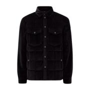 Moncler Gelt Down Shacket Svart Black, Herr