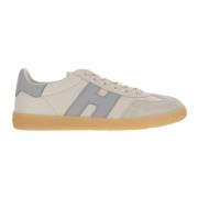 Hogan Läder Sneakers med Mocka Insatser Blue, Dam