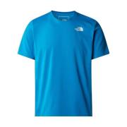 The North Face Bomull Grafisk T-shirt Blue, Herr