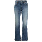 Haikure Lagad Mid Blue Jeans Blue, Dam