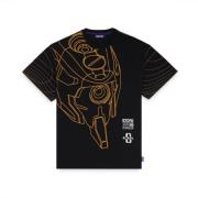 Octopus Bomull Evangelion EVA 00 T-shirt Black, Herr