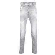 Dsquared2 Grå Jeans för Män Gray, Herr