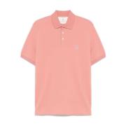 Brunello Cucinelli Stilig Polo Tröja för Män Pink, Herr