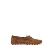 Tod's Italienskt läderkörning moccasin Brown, Herr