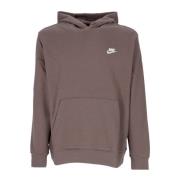 Nike Sportswear Club Fleece Hoodie Ironstone Brown, Herr