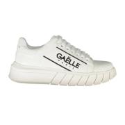 Gaëlle Paris Sportiga vita sneakers med kontrastdetaljer White, Dam