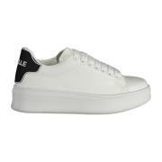 Gaëlle Paris Sportiga vita sneakers med kontrastdetaljer White, Dam