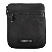 Valentino by Mario Valentino Svart Axelväska med Justerbar Rem Black, ...