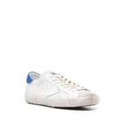 Philippe Model Vita Snörskor med Distressed Finish White, Herr