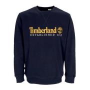 Timberland Vintage Crewneck Sweatshirt 1973 Dark Sapphire Blue, Herr