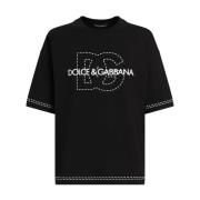 Dolce & Gabbana Svart T-shirt Herrkläder Black, Herr