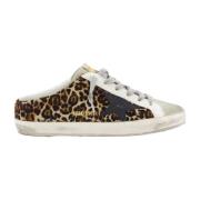 Golden Goose Super-Star Sabots Beige, Dam