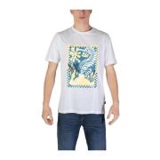 Hugo Boss Kortärmad bomull T-shirt kollektion White, Herr