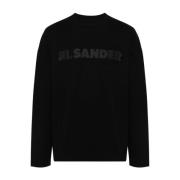 Jil Sander Herr T-shirts & Polos i Svart Black, Herr