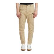 Dsquared2 Cargo Bomullsbyxor Beige, Herr