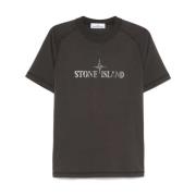 Stone Island Herr T-shirts & Polos i Grigio Gray, Herr