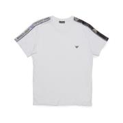 Emporio Armani Bomull Crew Neck T-shirt White, Herr