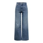 Only Slim Fit Byxor Blue, Dam