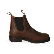 Blundstone Läder Chelsea Boot med Elastisk Insats Brown, Herr