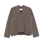 MM6 Maison Margiela Brun Sweatshirt Dammode Ss25 Brown, Dam