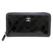 Chanel Vintage Pre-owned Laeder plnbcker Black, Dam