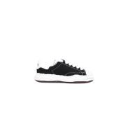 Mihara Yasuhiro Canvas Sneakers med Gummisula Black, Herr